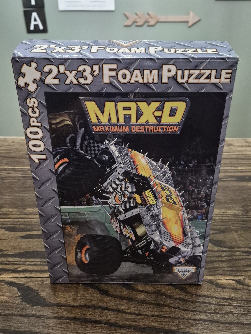 Monster Jam Max-D Foam Puzzle
